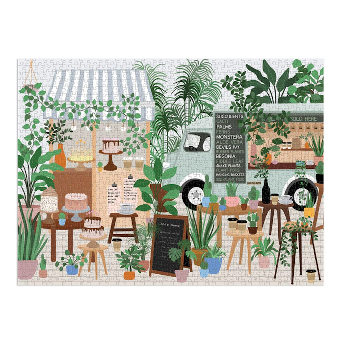 Plant Cafe Galison Puzzle 1000pcs