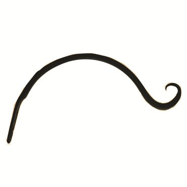 Hookery A-8 6" Curved Hanger