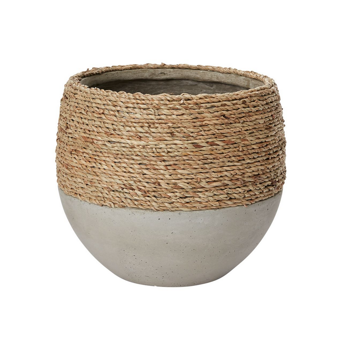 Light weight Reed Pot 9.5x9.25