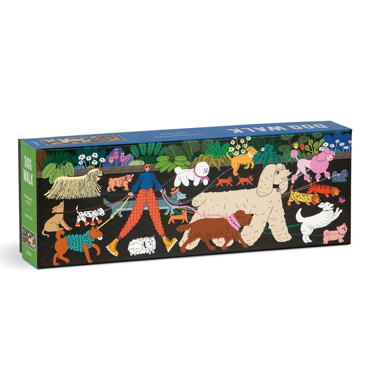 Dog Walk Panoramic Galison Puzzle 1000pcs