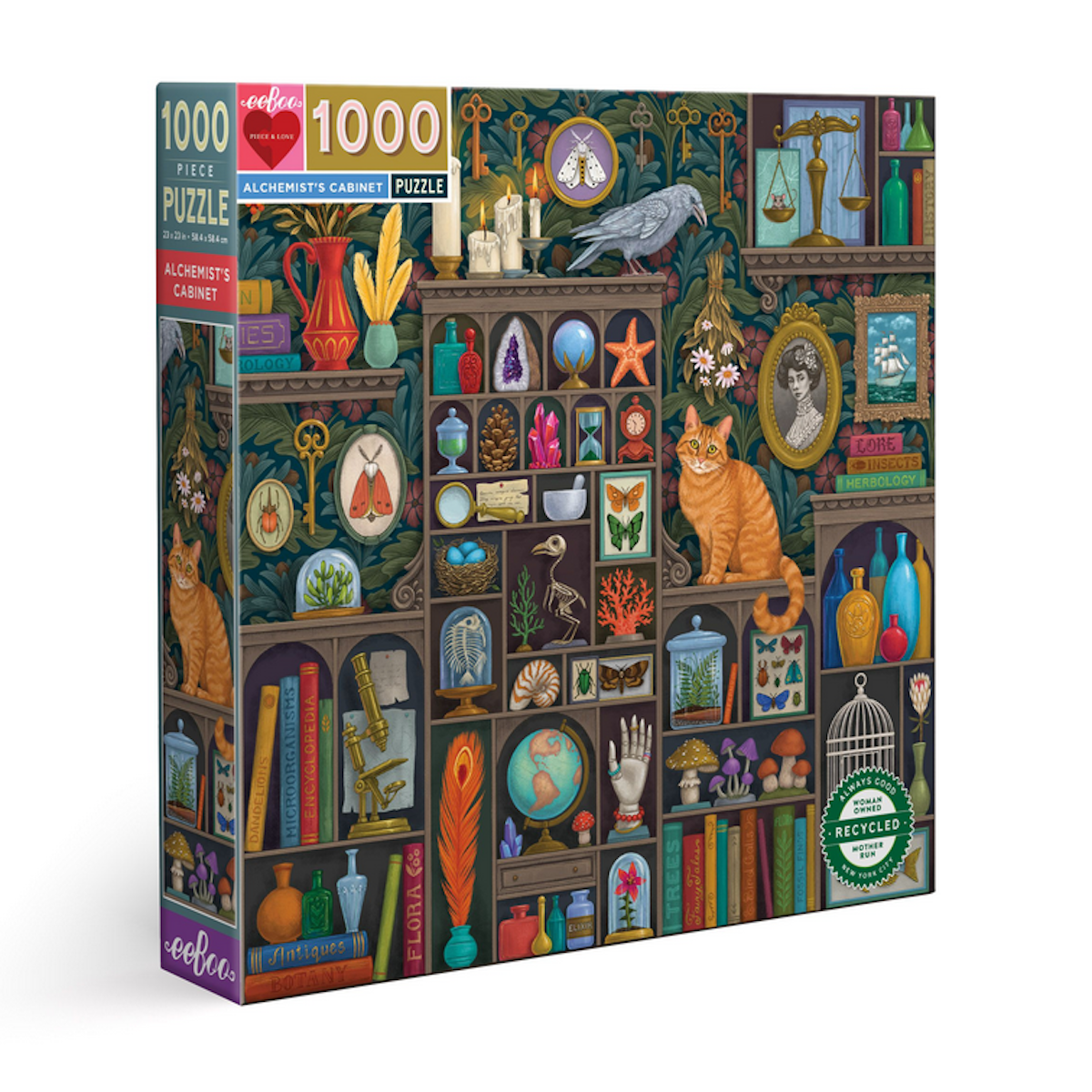 Alchemists Cabinet eeBoo Puzzle 1000pcs