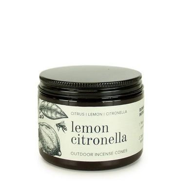 BTC Lemon Citronella Incense Cones 25pc