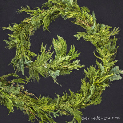 Garland by the Foot - Mixed Greens