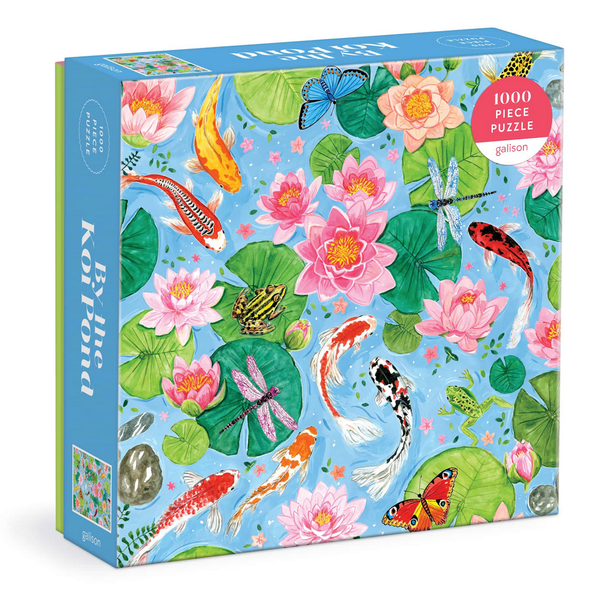 By The Koi Pond Galison Puzzle 1000pcs