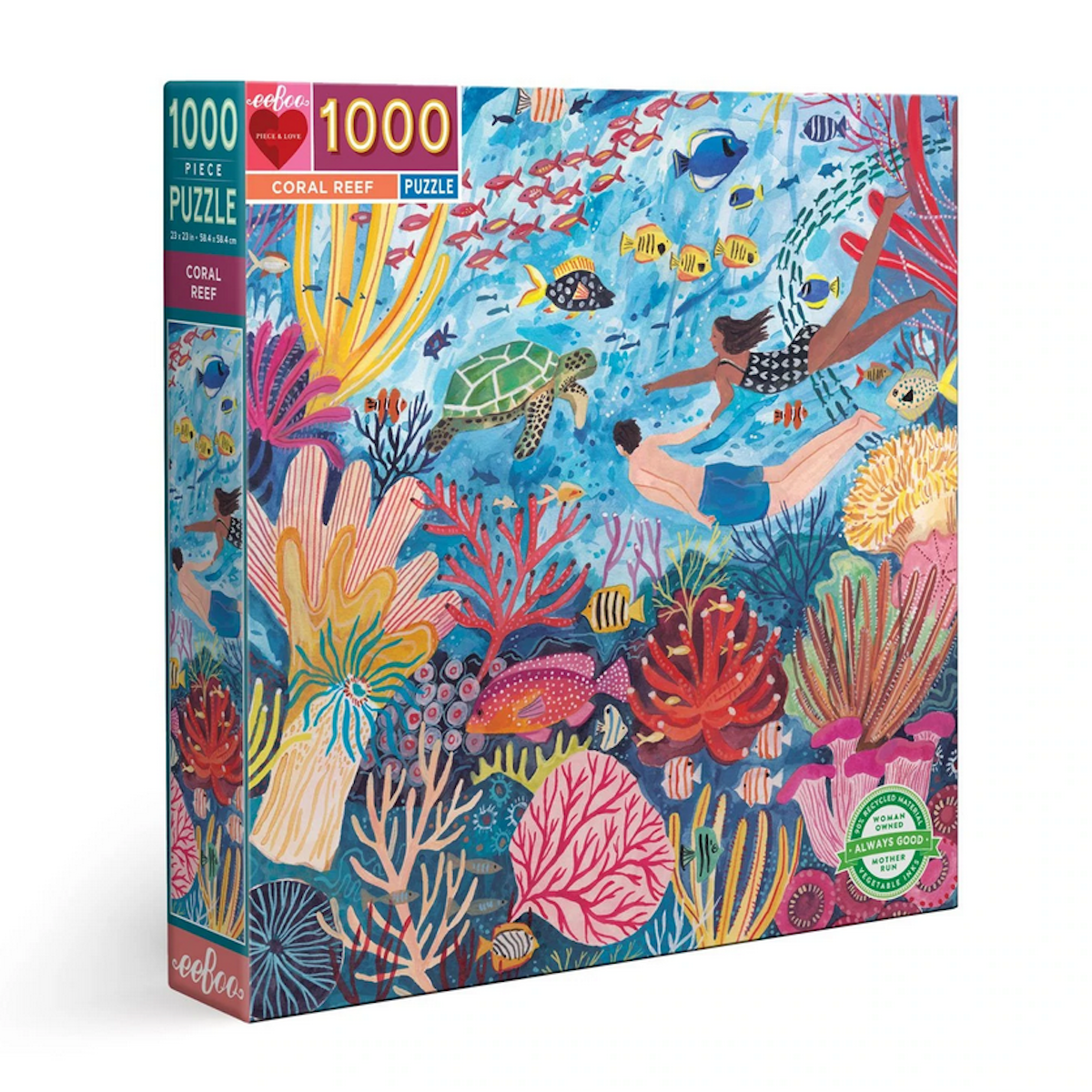 Coral Reef eeBoo Puzzle 1000pcs