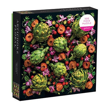 Artichoke Floral Galison Puzzle 500pcs