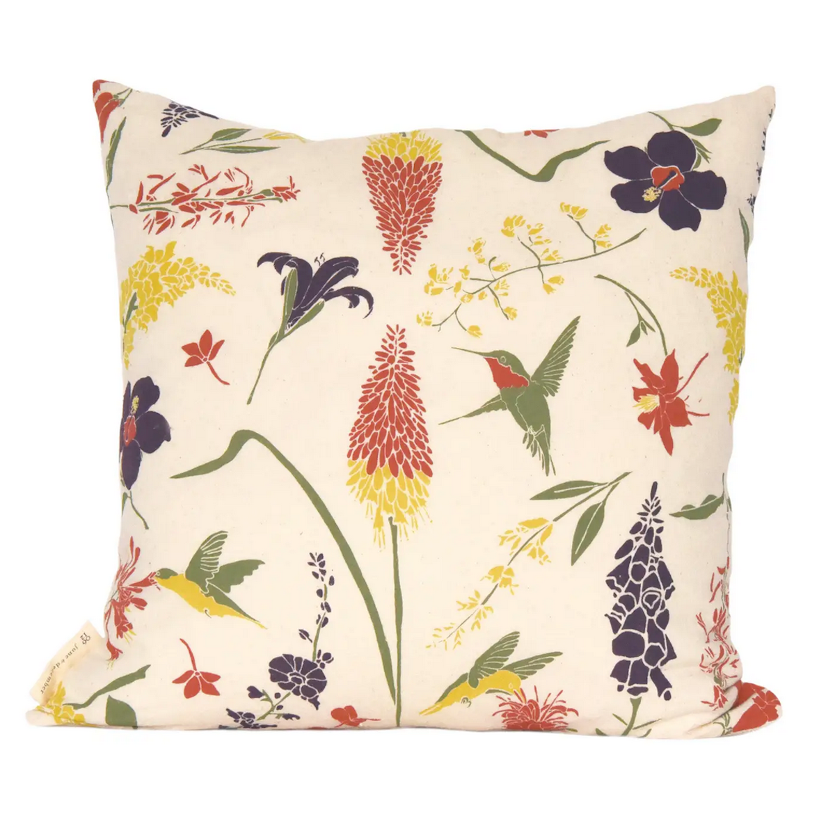 Pillow J&D- Hummingbird Garden  16" x 16" incl insert