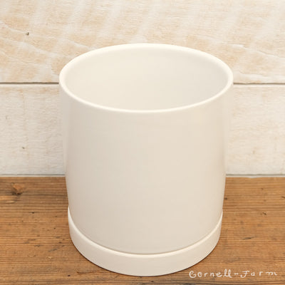 Modern Romey Pot White 5x5.75