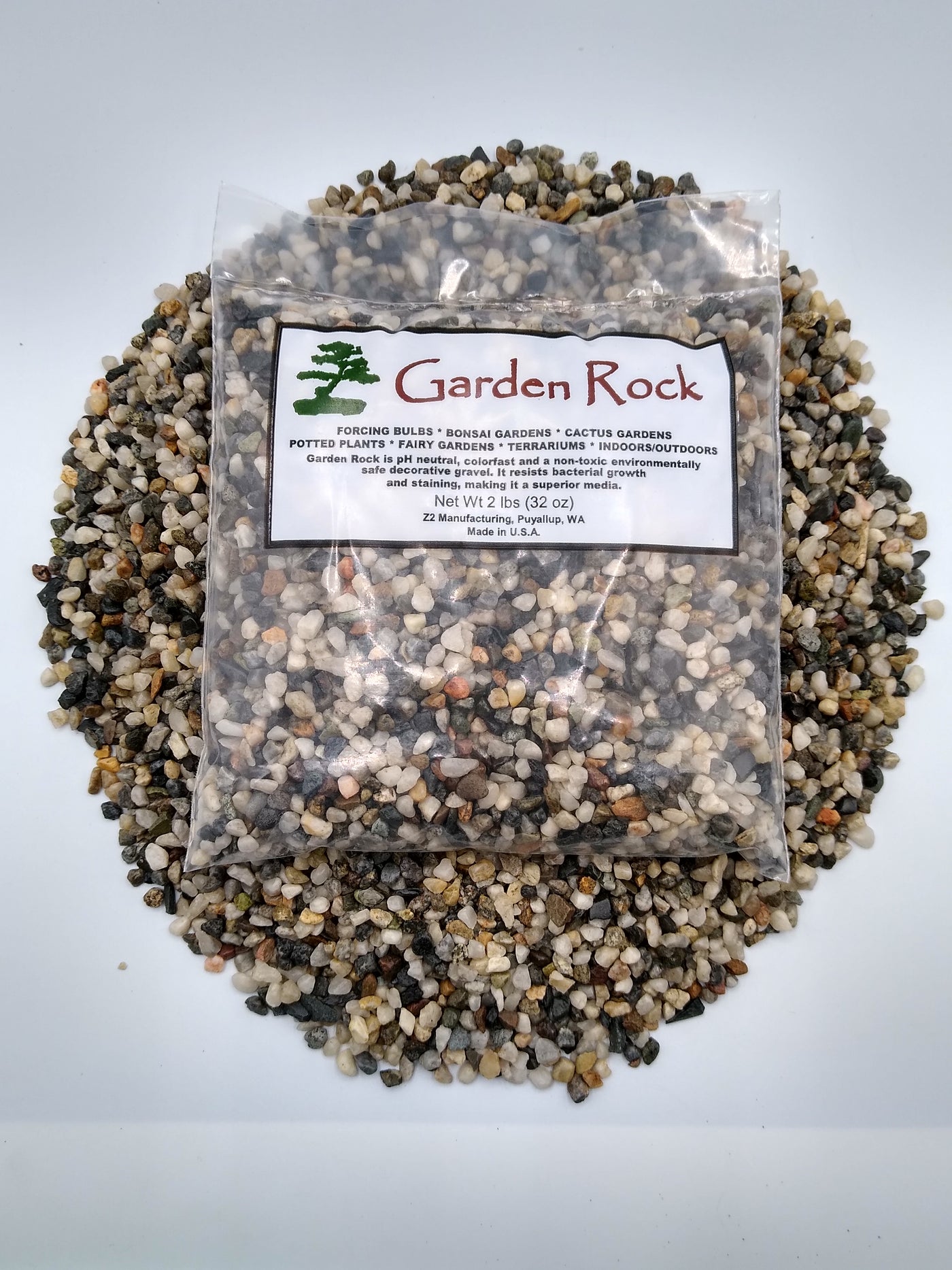 Z2 Garden Rock 2 lb 1/4" Twilight