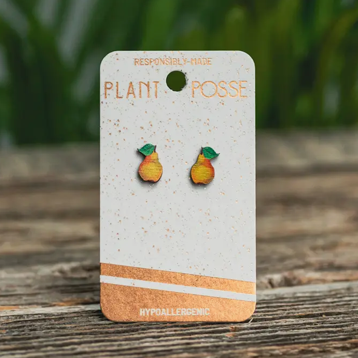 Plant Posse Pears Stud Earrings