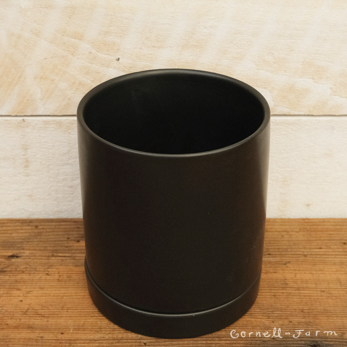 Romey Pot 5x5.75 Black