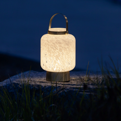 Glass Lightkeeper Portable LED Lantern - CYLINDER