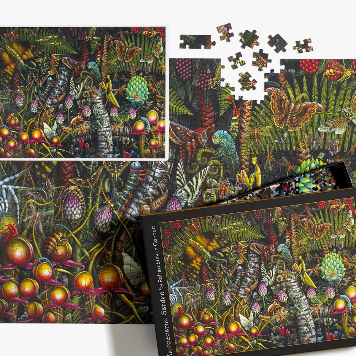 Microcosmic Garden ArtFable Puzzle 500pc Velvet Touch