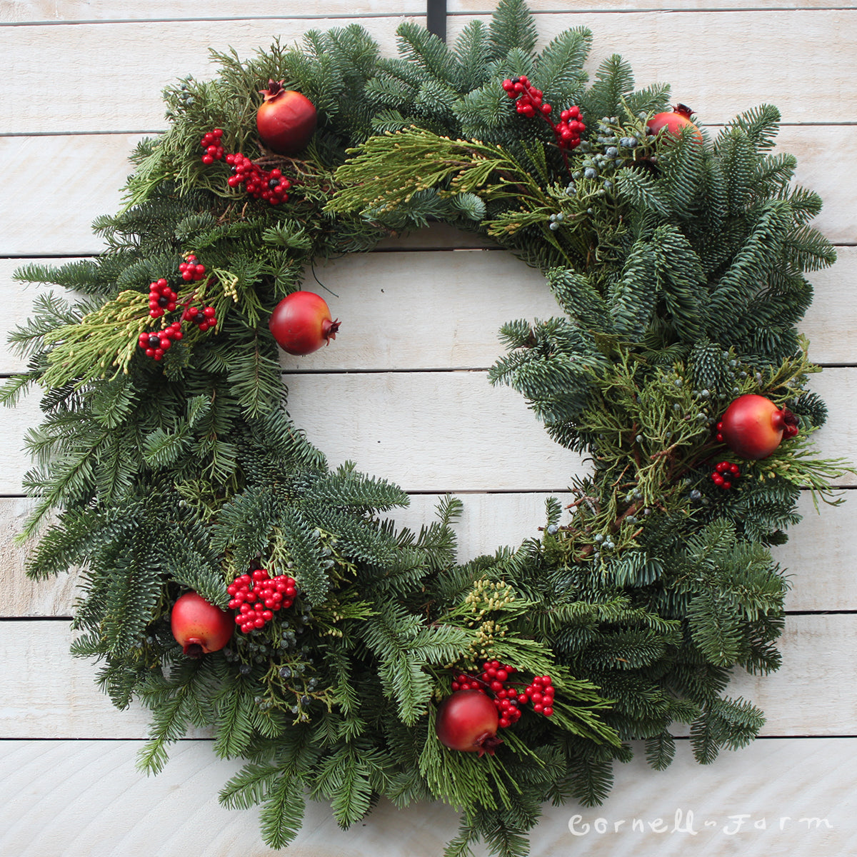 Specialty Wreaths 14in Pomegranate