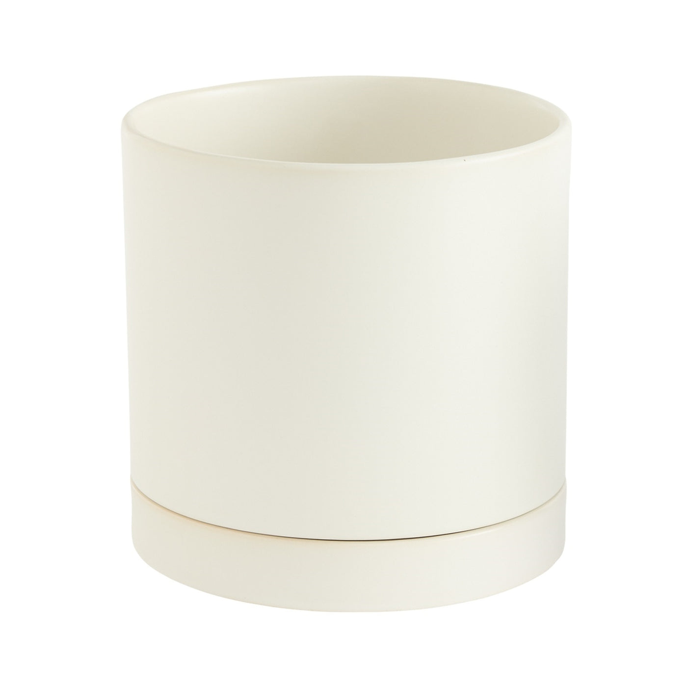 Modern Romey Pot White 7x7