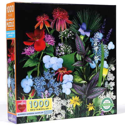 Summer Garden Sampler eeBoo Puzzle 1000pcs