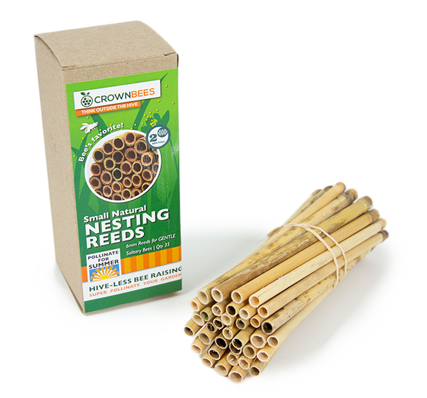 Crown B Natural Reeds Leafcutter Bee Carton 35ct.