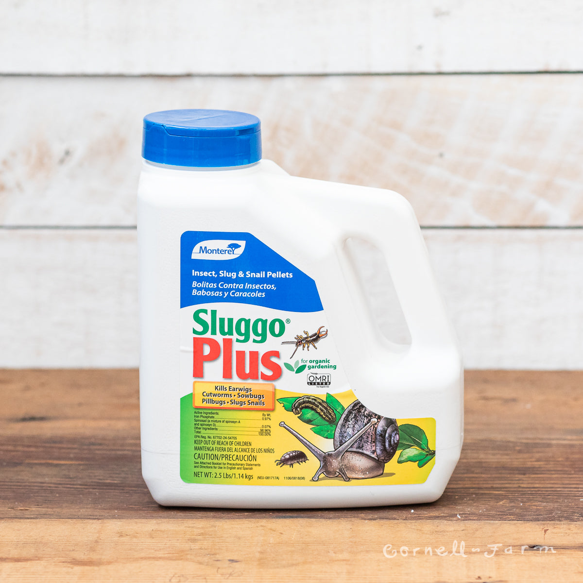 Sluggo Insecticide Sluggo Plus 2.5 lbs – Cornell Farm